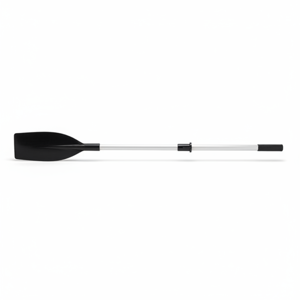 220cm Aluminium Boat Oar with Adjustable PVC Collar - 35mm Shaft Marine Dinghy