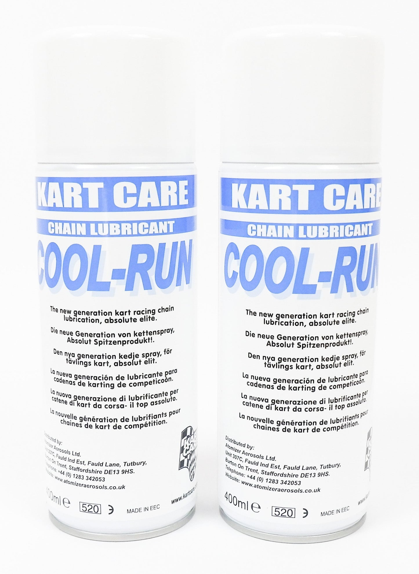 Kart Care COOL RUN Chain Lube Lubricant 400ml