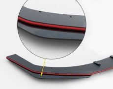 Maxton Design - Street PRO Front Splitter + Flaps Ford Focus ST Mk3 Facelift