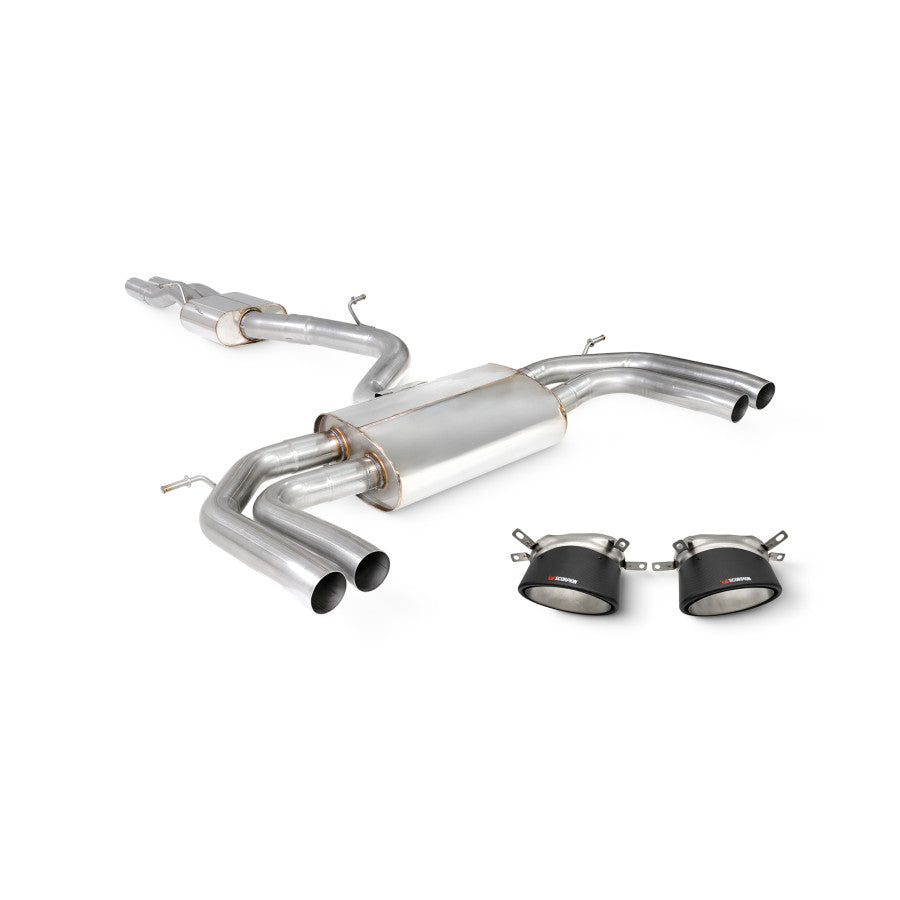 Scorpion Exhausts - Audi RS3 8Y SEDAN / SALOON (None GPF models) Cat back Exhaust system (Multiple Options)