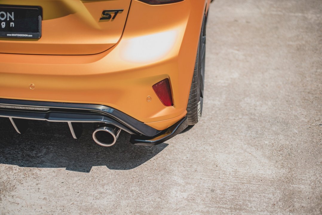 Maxton Design - Rear Side Splitters V.3 (For rear valance v.2) Ford Focus Hatchback ST Mk4