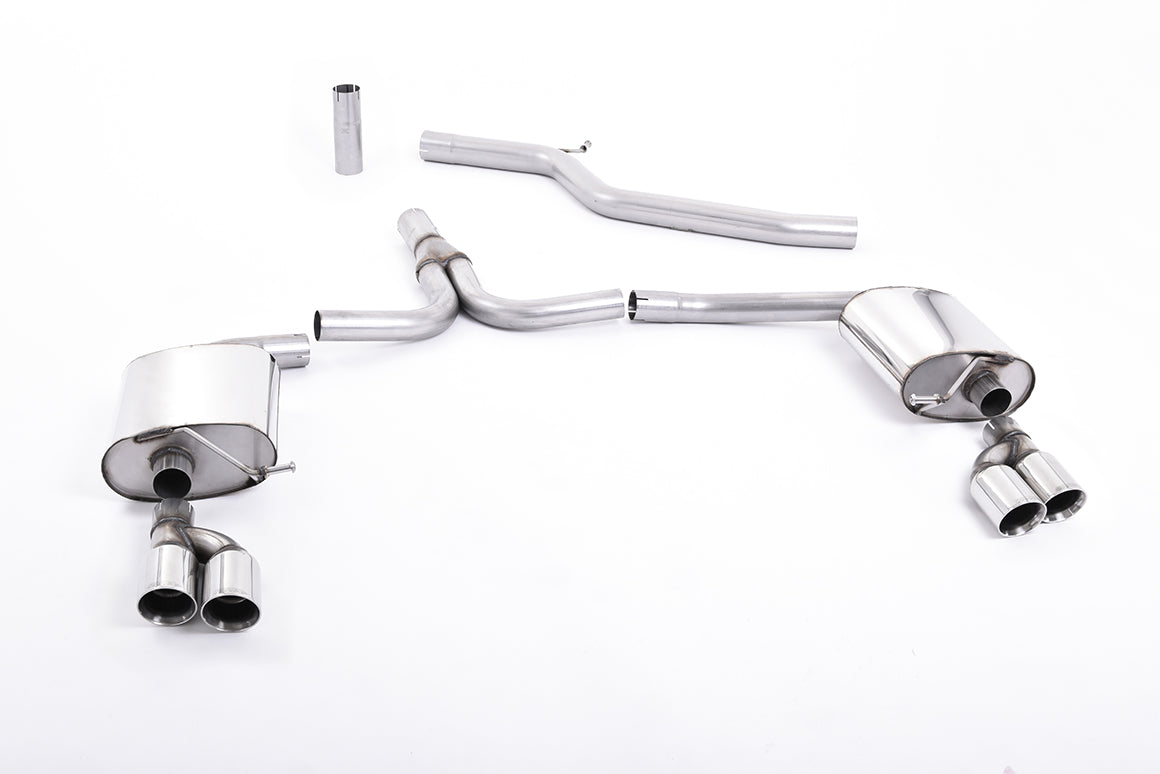 Milltek Sport - Cat Back Exhaust (Multiple Options) Audi A5 B8 (8T) 3.0TSi Multitronic / S Tronic