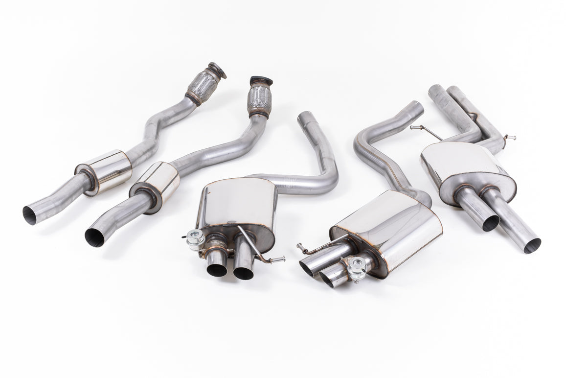 Milltek Sport - Cat Back Exhaust (Multiple Options) Audi RS4 B8 Avant