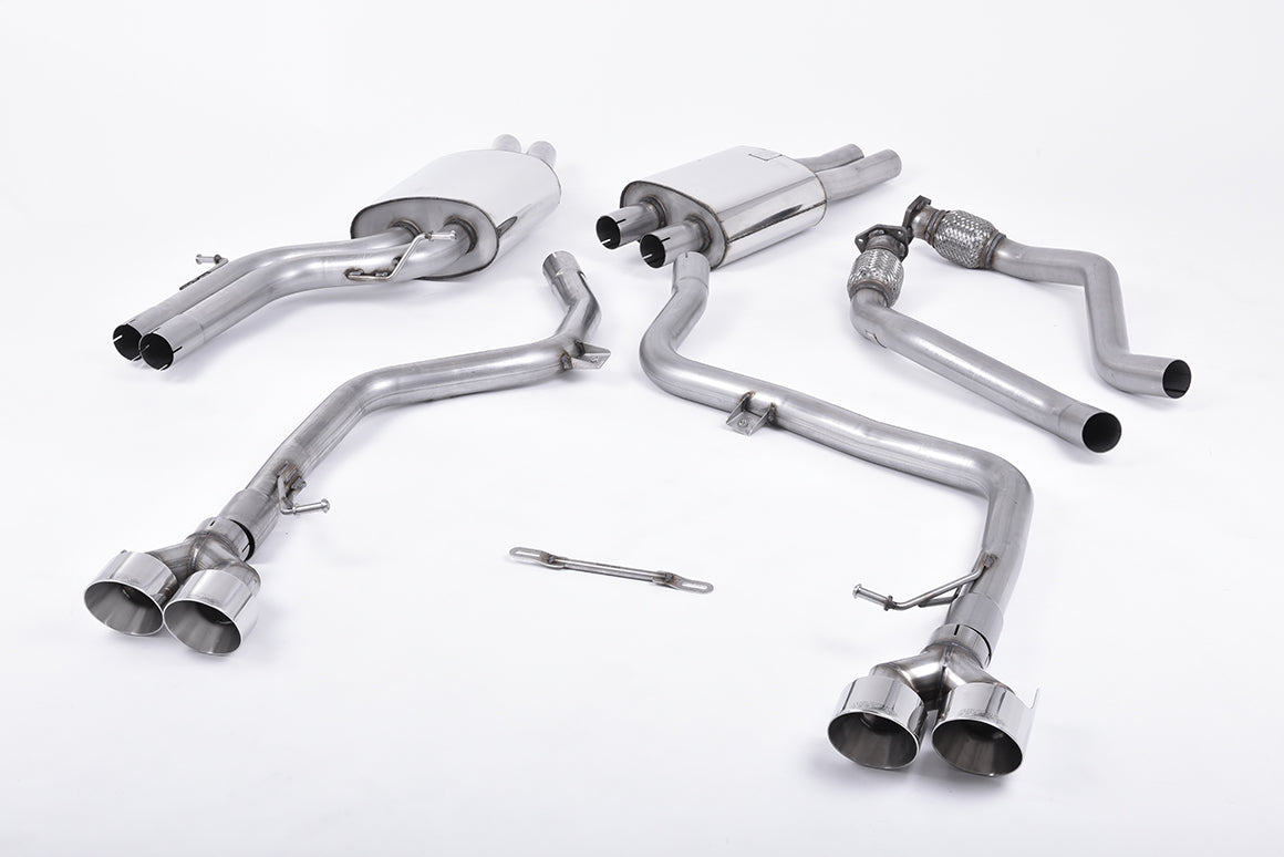 Milltek Sport - Cat Back Exhaust (Multiple Options) Audi S4 B8.5 3.0 V6