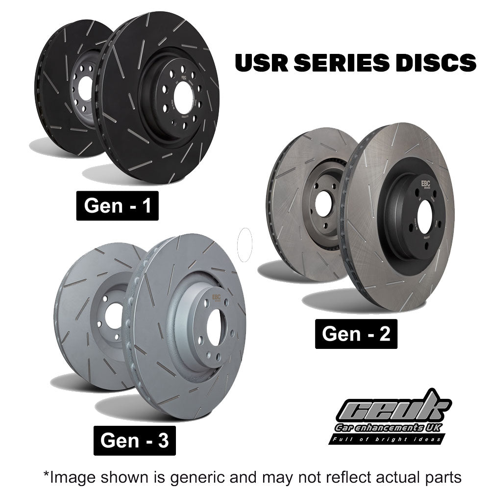 EBC Front Brake Disc Upgrade (Multiple Options) - Volkswagen Golf MK7 GTi