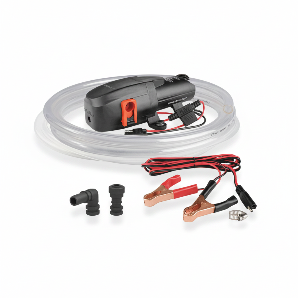 SEAFLO 12V Oil Change System 1.5 GPM Portable Marine Pump Kit SFOCS1-015-02