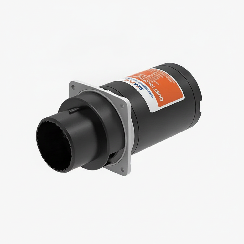 Seaflo MTP104 12V Macerator Pump for Quiet Flush Marine Toilet Replacement Part