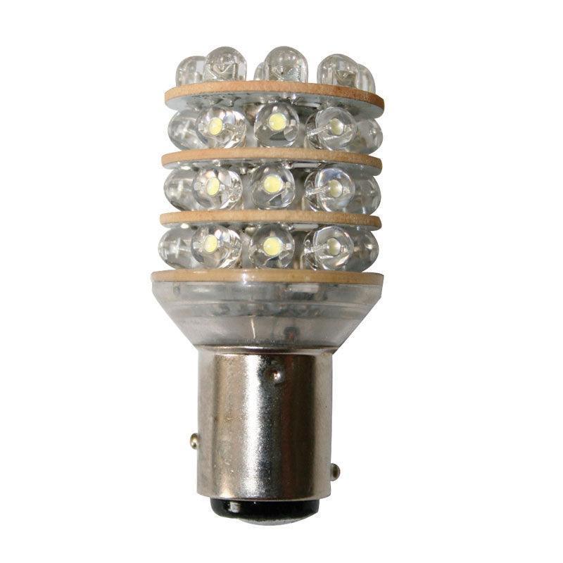 Bulb 12 V T25 BAY15D LED Cool White 36‑LED 15×52.5 mm | 4Boats