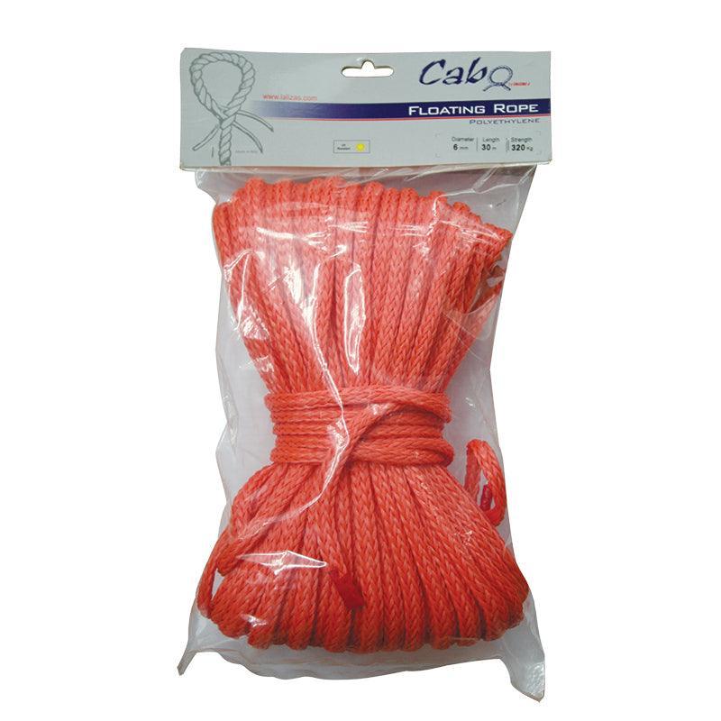 CABO Floating 8 mm Rope - 30 m Orange | 4Boats