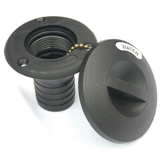 Deck Filler 50mm Tube w/ Cap - Water, Fuel & Waste | 4Boats