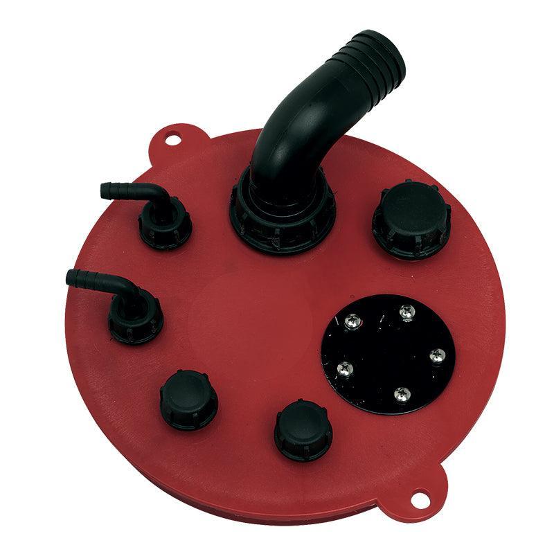 DIABLO Easy Switch Fuel Plate - Fuel Hatch for Fixed Tanks | 4Boats