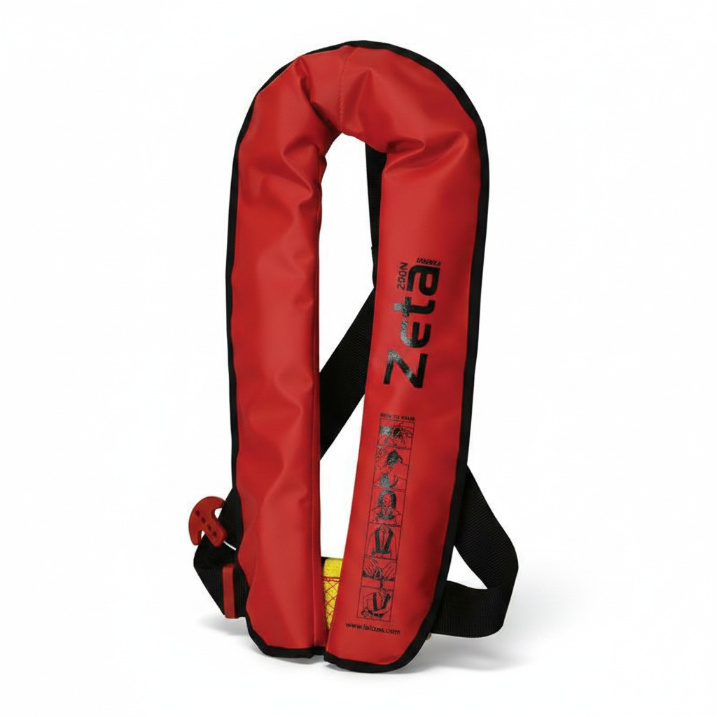 Lalizas Zeta Inflatable Lifejacket 290N ISO 12402-2 Adult Auto Red
