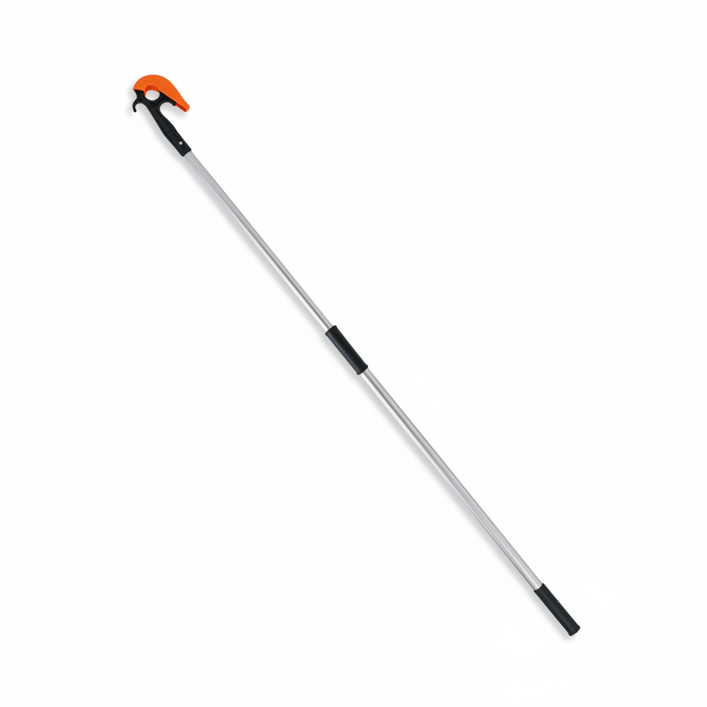 Nuova Rade Telescopic Boat Hook 2-Ends Aluminum 118-196cm Marine Docking 50050