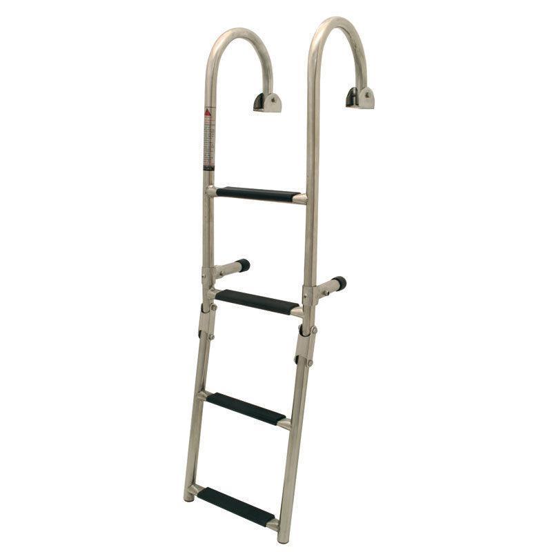 Folding Ladder 2+3 Steps Inox 316 250×1109 mm | 4Boats