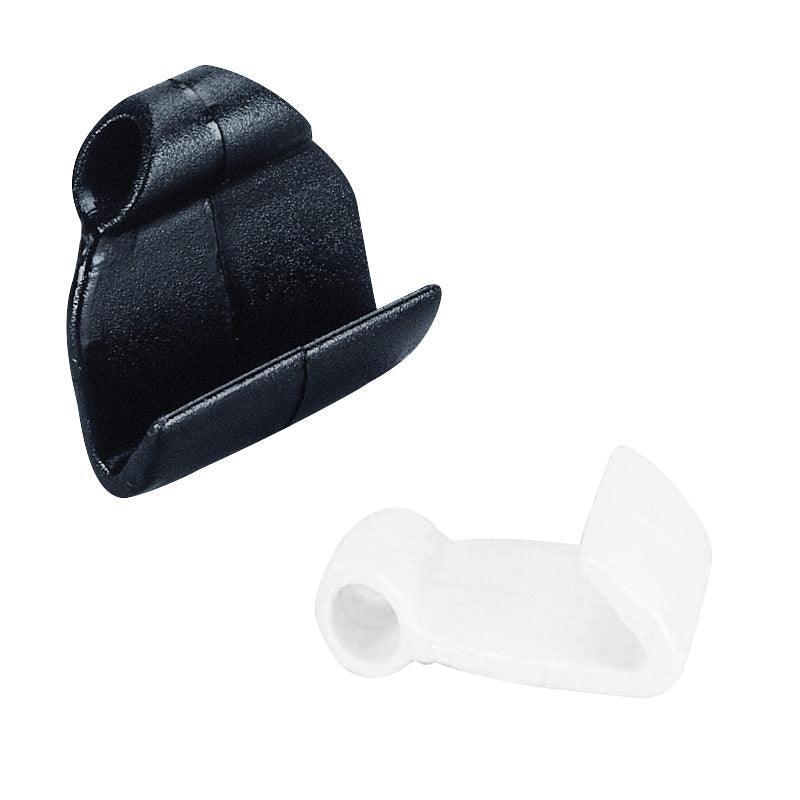 Hook 40×40 mm Cover Hook for Ø6 mm Rope, White | 4Boats