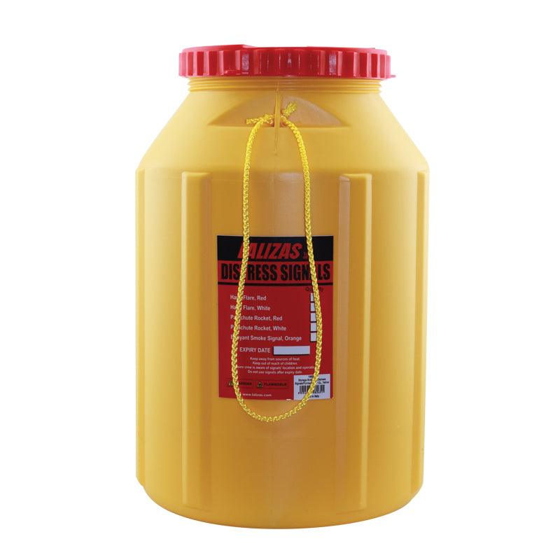 LALIZAS Storage 12L Pyrotechnic Storage Bottle, Yellow | 4Boats