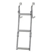 Foldable Ladder 2+1 Steps Inox 316 L575×W215mm | 4Boats