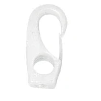 Nuova Rade 44040 White Snap Hook 58mm for 8mm Shock Cord Marine Boat Trailer