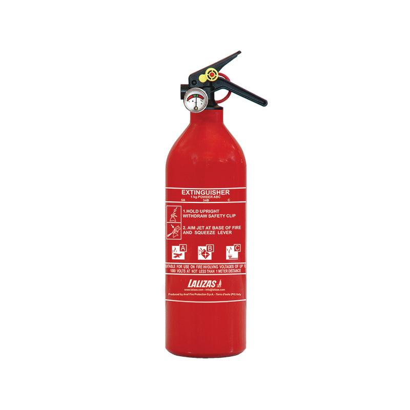 LALIZAS Fire 1 kg Dry Powder Marine Extinguisher - Stored | 4Boats