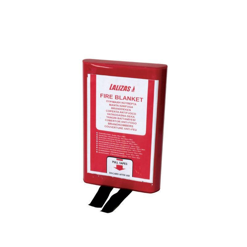 LALIZAS Fire blanket 120 × 180cm in PVC case | 4Boats