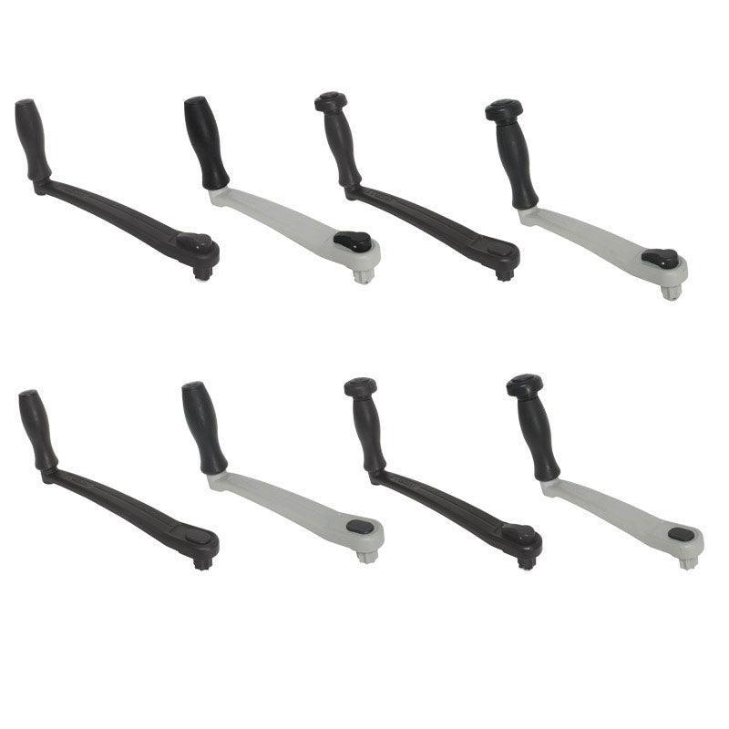 Lofrans' Winch 20cm Anodised Handle with Lock & Speed | 4Boats