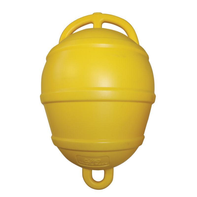 Mooring Buoy Rigid Plastic Ø 250mm Yellow | 4Boats