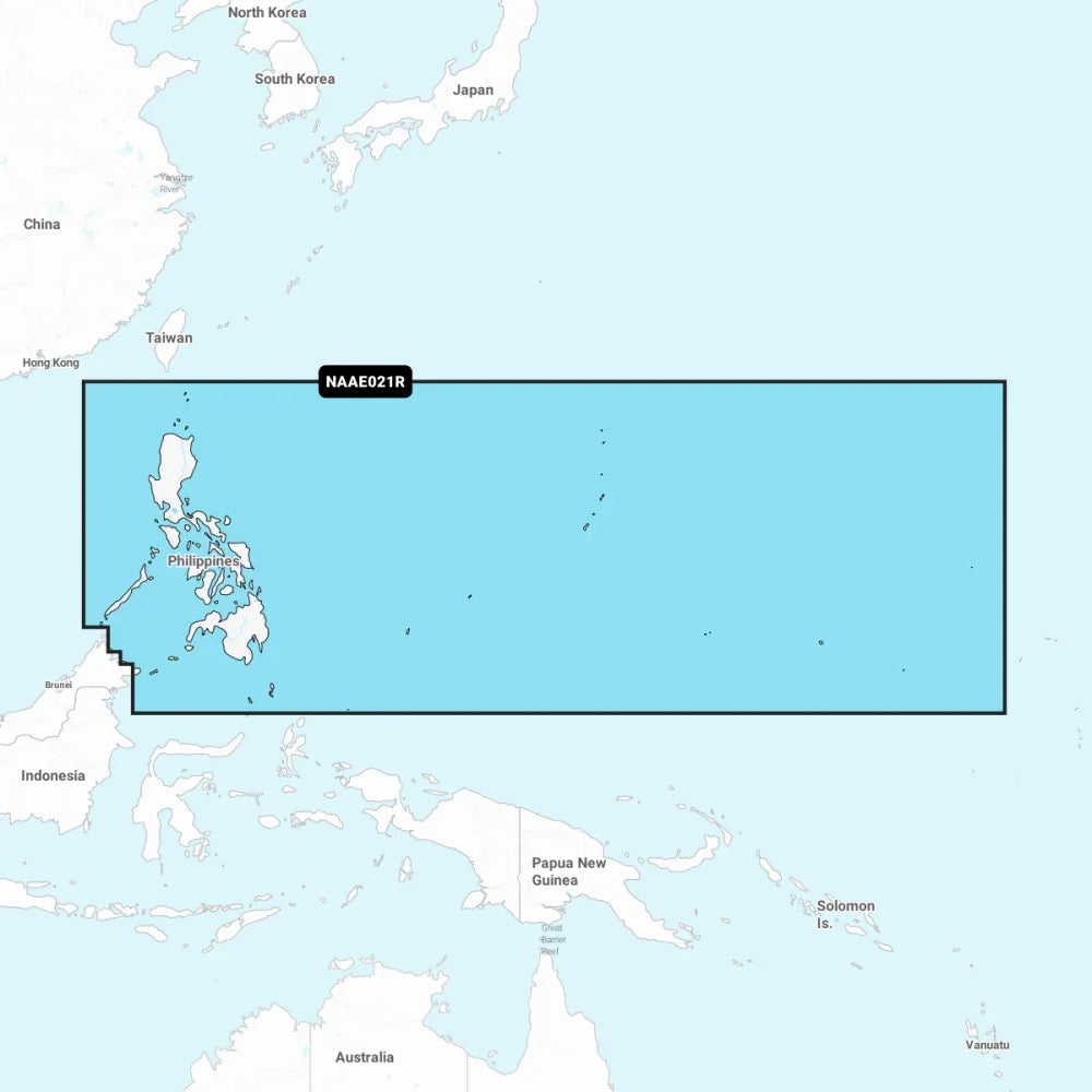 Navionics+ Regular Chart: AE021R - Philippines