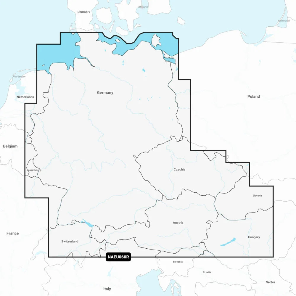 Navionics EU060R Germany Lakes & Rivers Chart | 4Boats