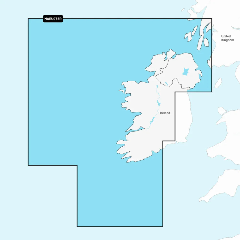 Navionics EU075R Ireland West Coast Chart | 4Boats