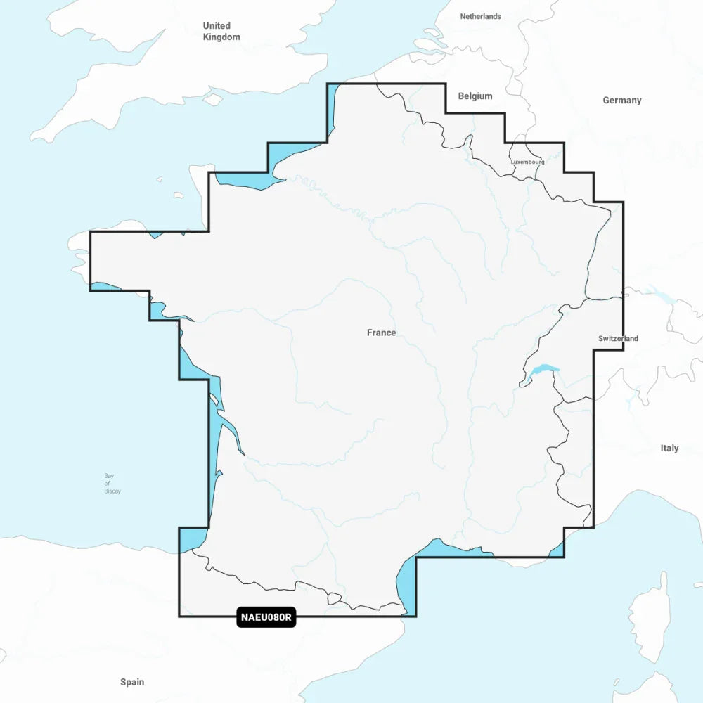 Navionics Regular Chart EU080R | France Lakes & Rivers | 4Boats