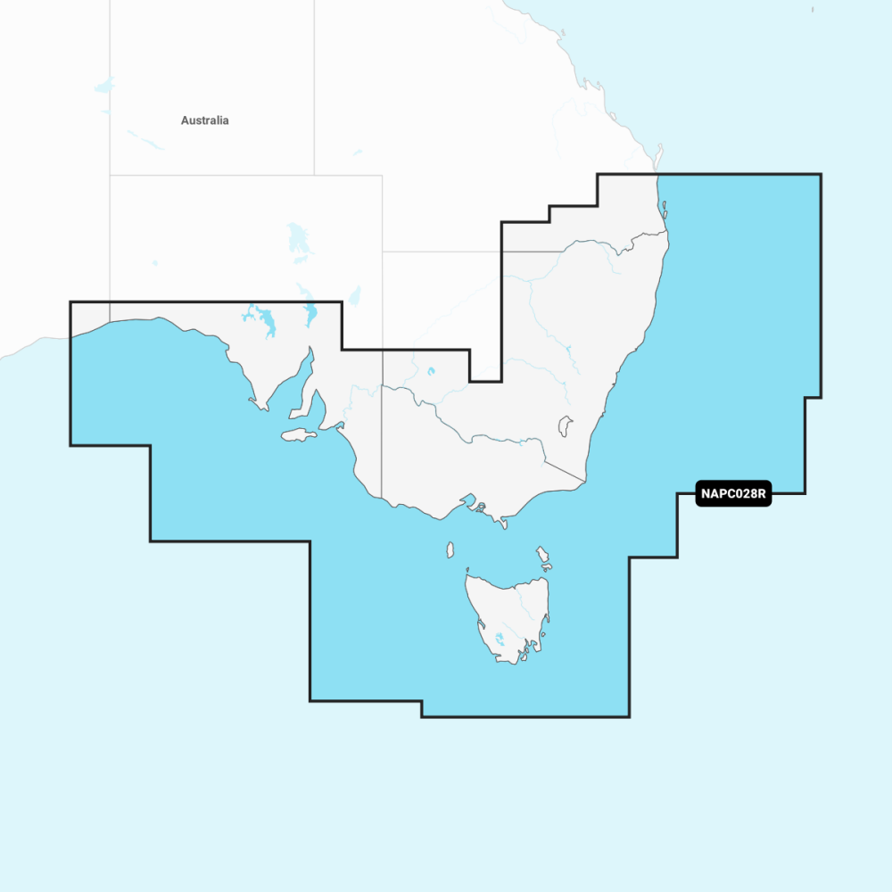 Navionics+ Regular Chart: PC028R - Australia, Southeast