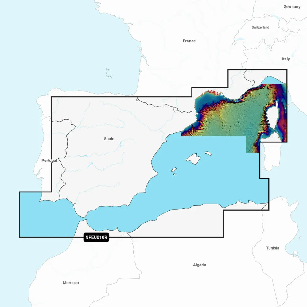 Navionics Platinum+ Regular Chart: EU010R - Spain, Med Coast