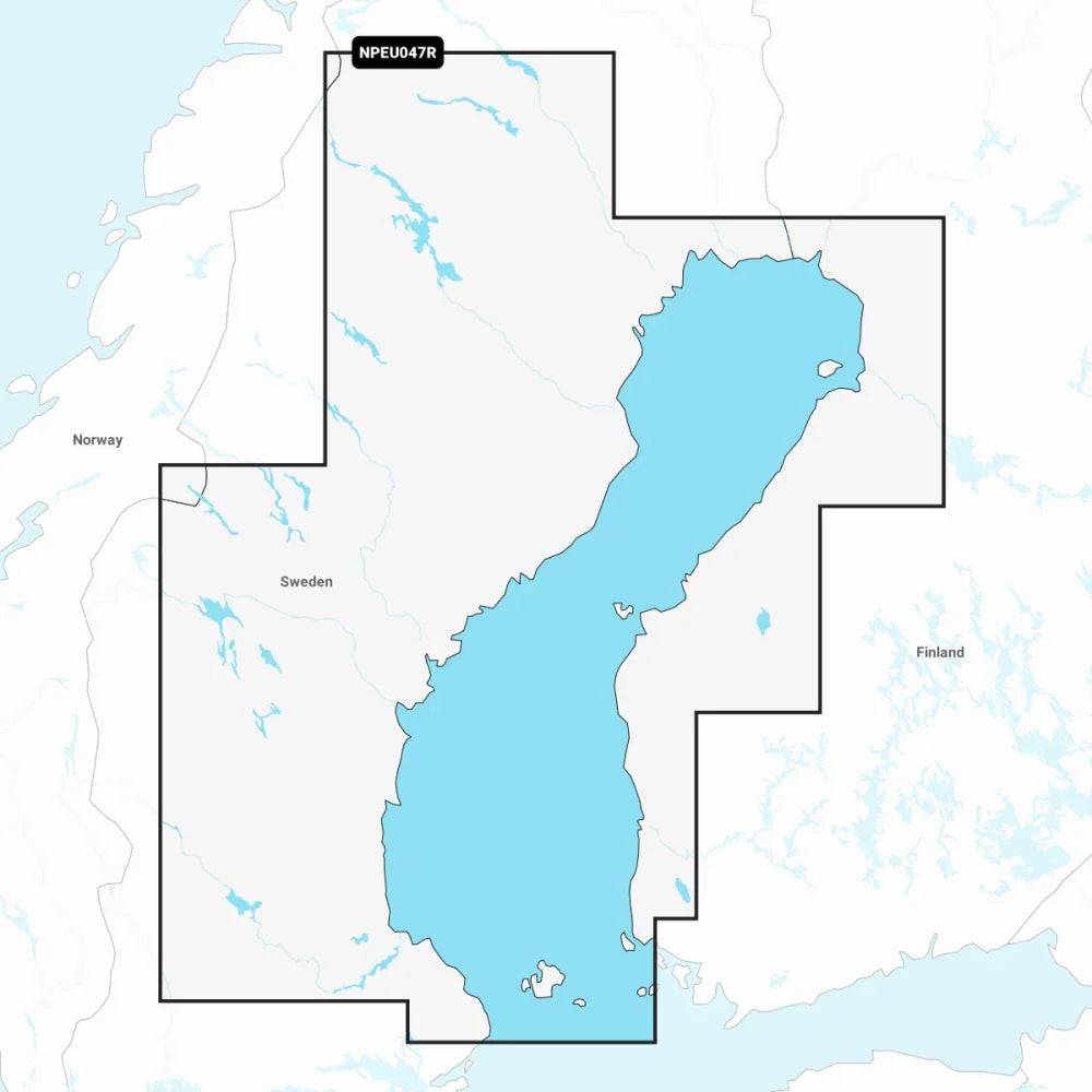 Navionics Platinum+ Regular Chart: EU047R - Gulf of Bothnia