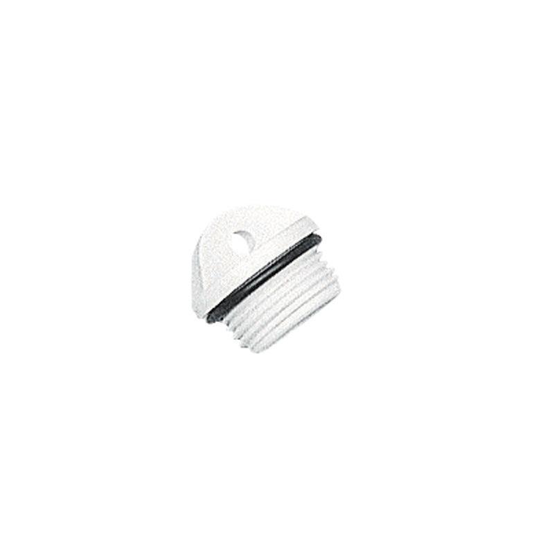 White Marine Drain Socket Plug Replacement SKU 16713 Boat Bilge Deck Drain