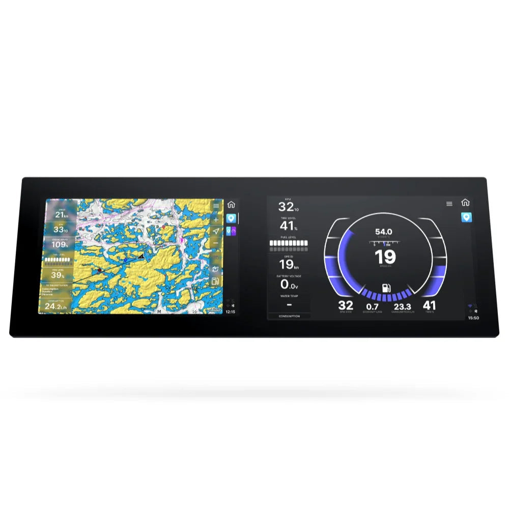 Q Experience Q Display 210D Dual 10" MFD With Built-in Audio System