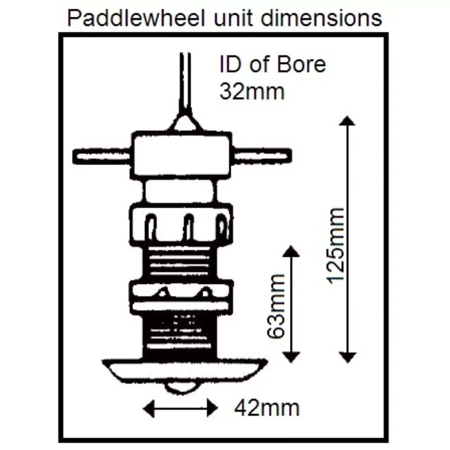 NASA Underwater Complete Log Impellor Unit with