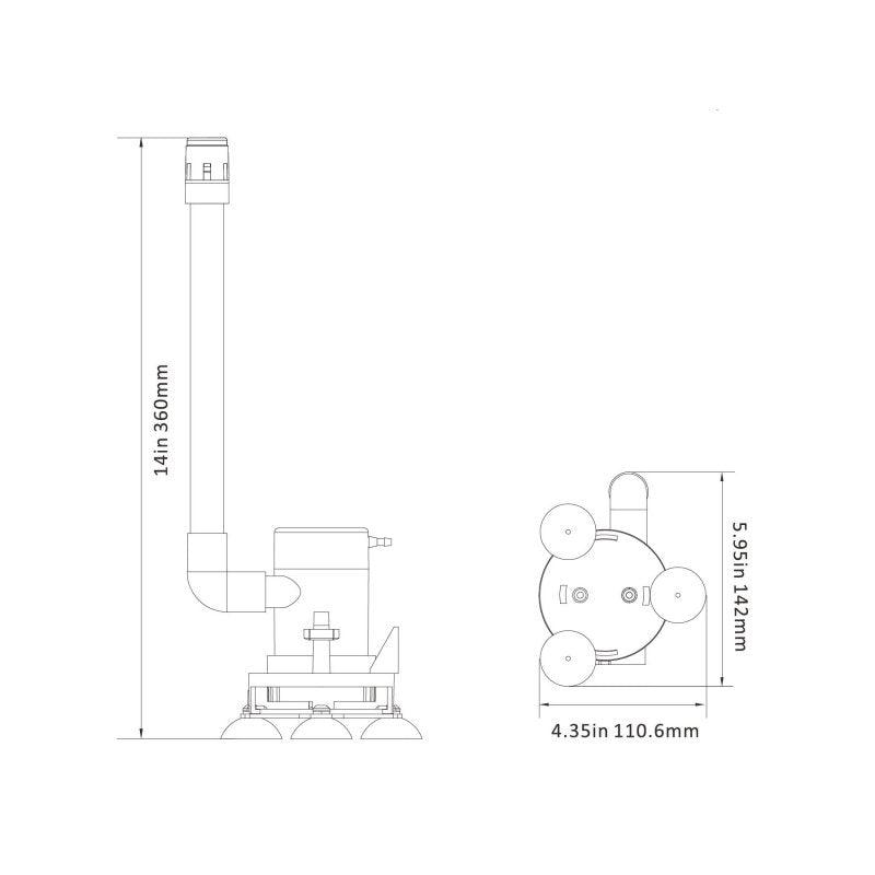 SEAFLO Aerator 09 Series Portable Aerator Kit 12V 350