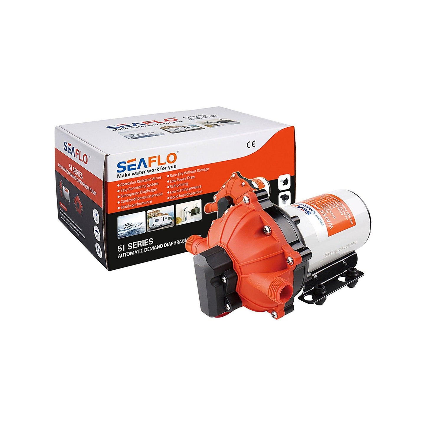 SEAFLO Pressure 51 New Series 12V 4.0 gpm 6 | 4Boats
