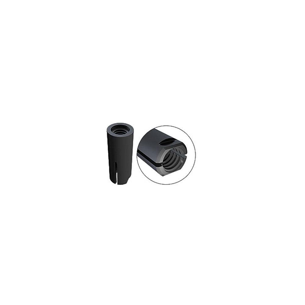 Shakespeare Adapts M16 male to 1" | 14 female adaptor, black | 4Boats