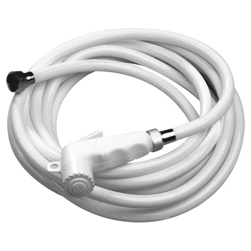Marine Shower Head 3 m Hose, White, 1/2" BSP | 4Boats