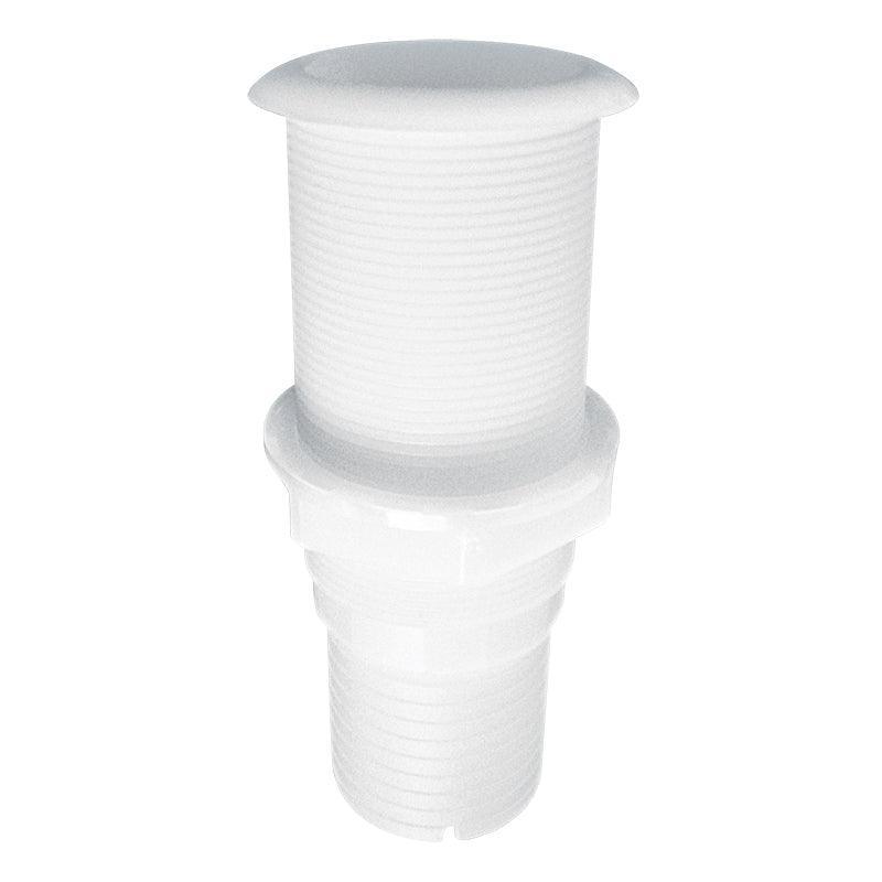 Thru-Hull Threaded 25mm (1") Hose Barb Ø 38mm, 87mm | 4Boats