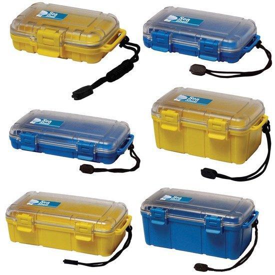 Unbreakable Sea Shell Case 224×130×70 mm Waterproof Yellow | 4Boats