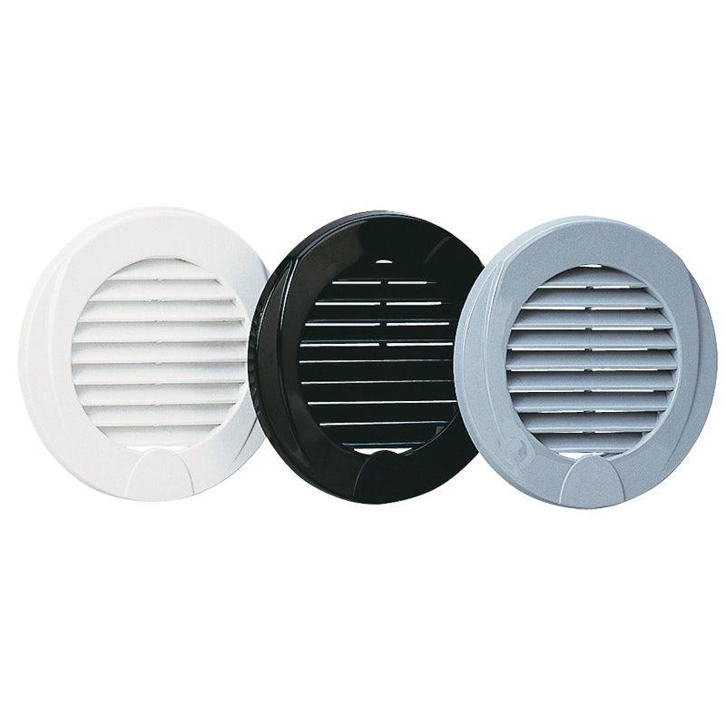Ventilation Shaft 76 mm White Ventilation Grille Cover | 4Boats