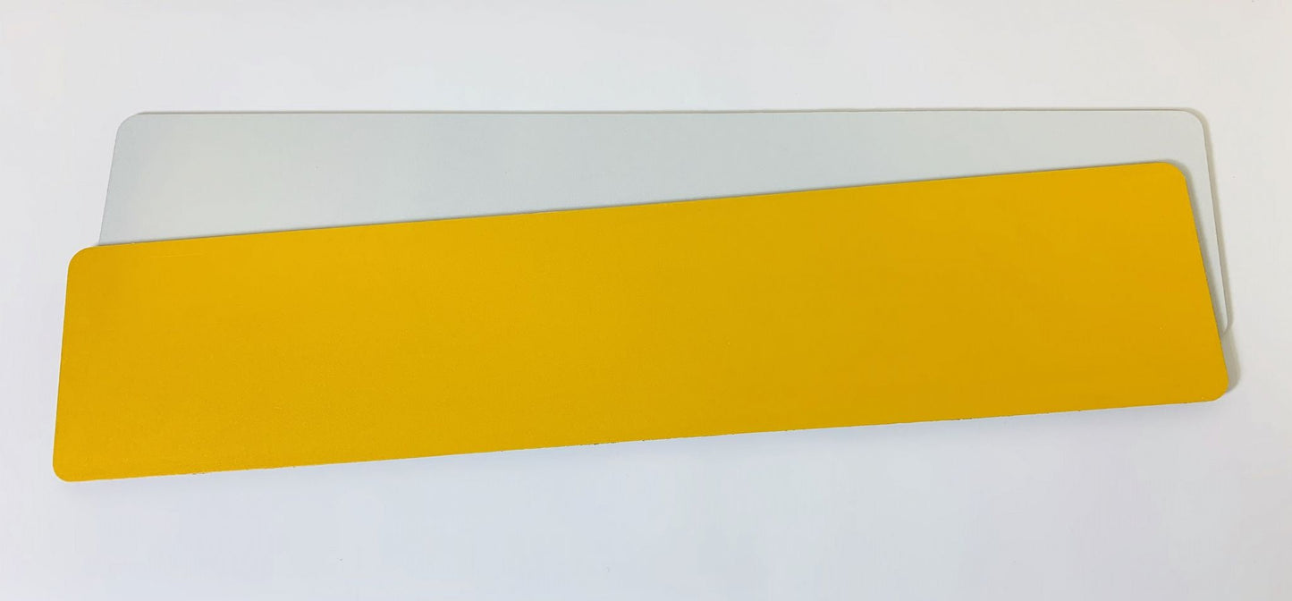 Pre Rolled 50x Road Legal Blank Acrylic & Reflective Car Number Plates Front Rear 520x111mm