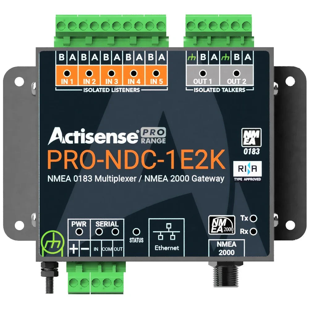 Actisense PRO-NDC-1E2K NMEA 0183 Multiplexer & NMEA 2000 Gateway Type Approved