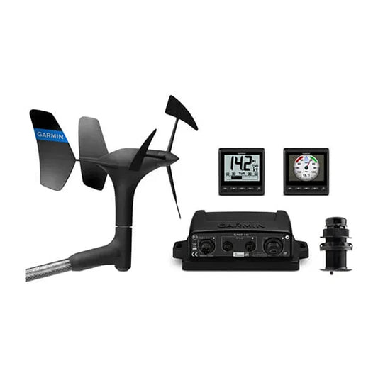 Garmin GMI GNX 20 Wired Sail Pack 52 Marine Instrument Bundle 010-01248-90