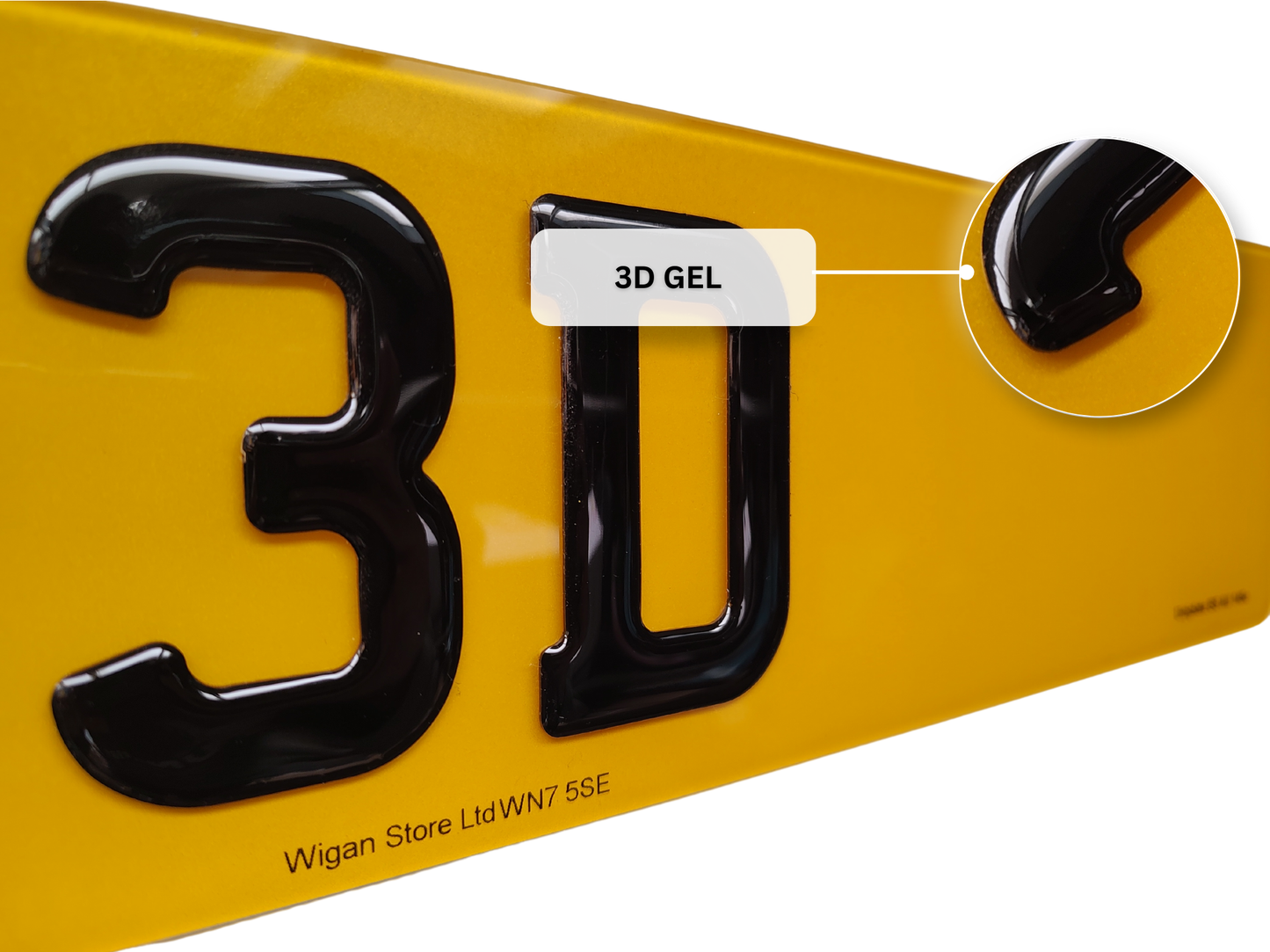 9x7inch motorcycle motorbike road legal Number Plate 100% MOT Compliant QUAD BIKE