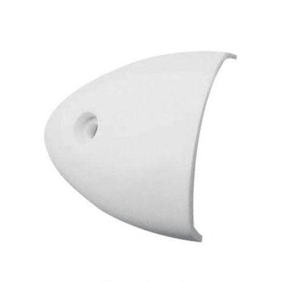 10 x White Clam Shell Vent Cover 55x50x12mm Boat Marine Yacht Nuova Rade