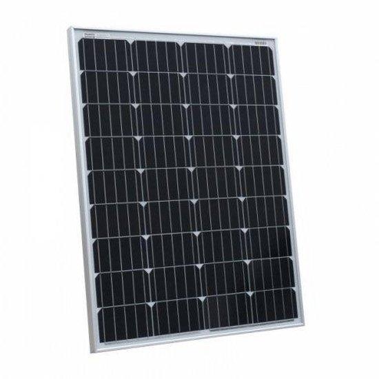 100W 12V Monocrystalline Solar Panel with 2×5 m MC4 Cables | 4Boats
