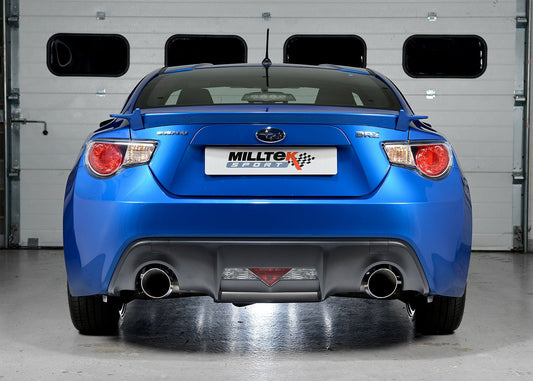 Milltek Sport - Subaru BRZ 2.0 - Secondary Cat-back Exhaust (Multiple Options)